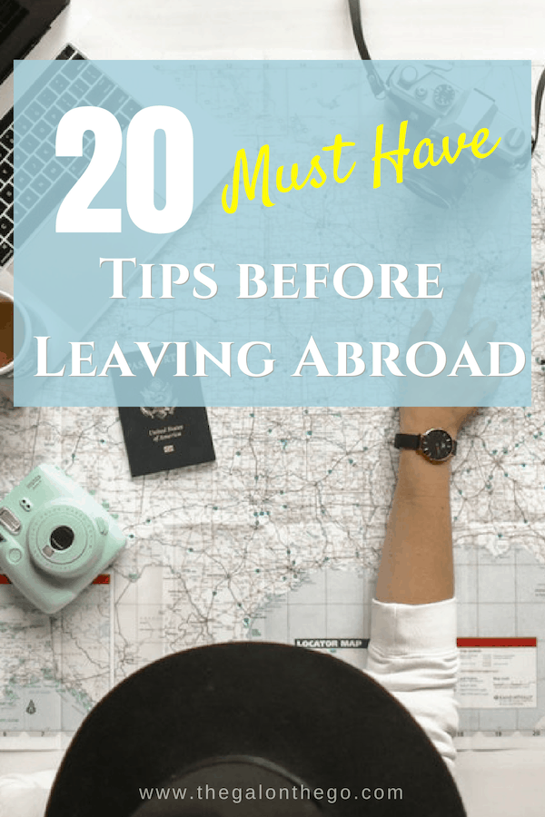 things to do before international travel